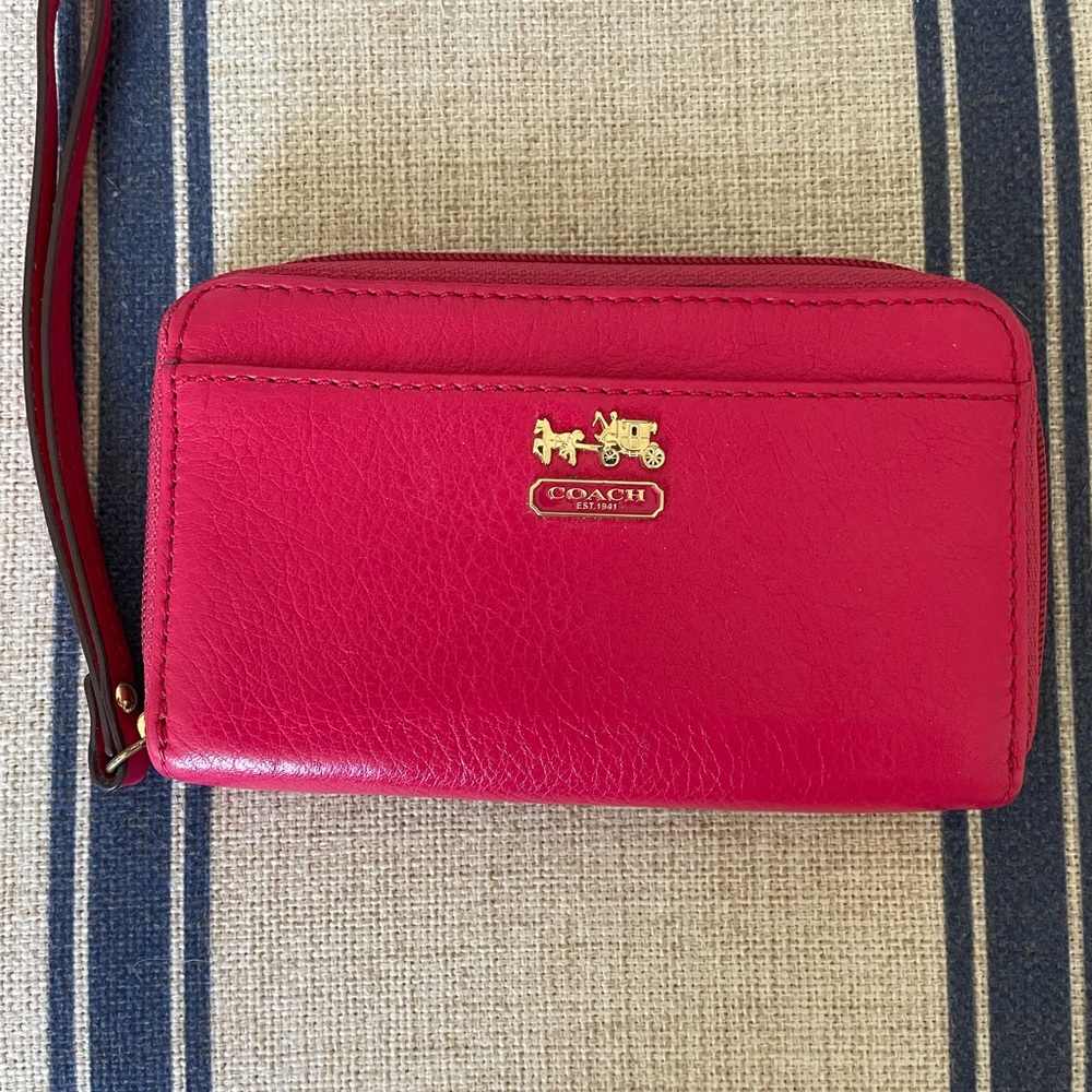 COACH wrist wallet